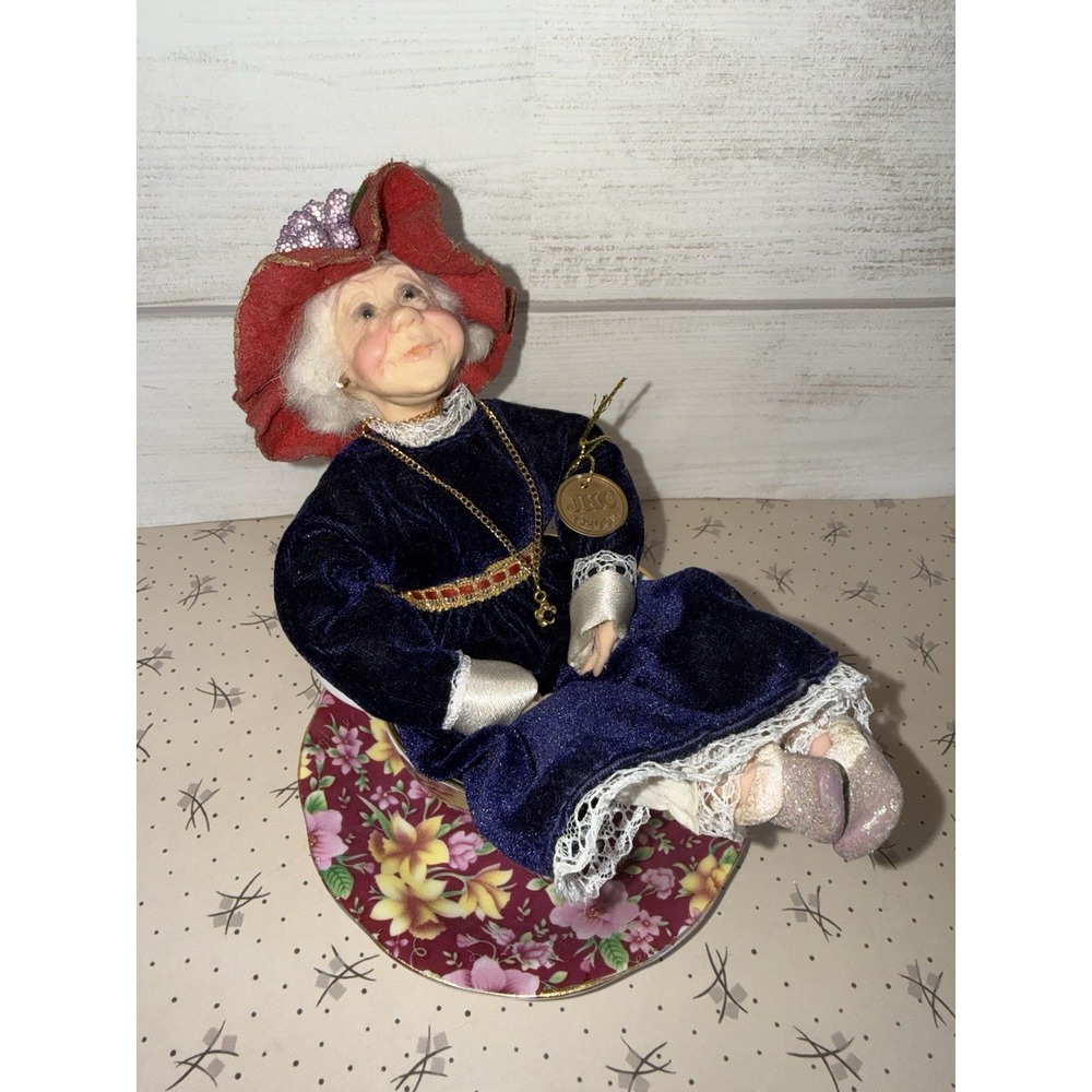 Jacqueline Kent Collection‎ "Tea Bags" Doll "Tilley Tetley" 2004 #346007